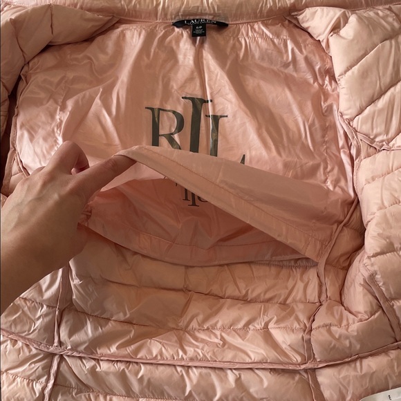 Polo by Ralph Lauren Light Pink Puffer Jacket - Picture 7 of 9